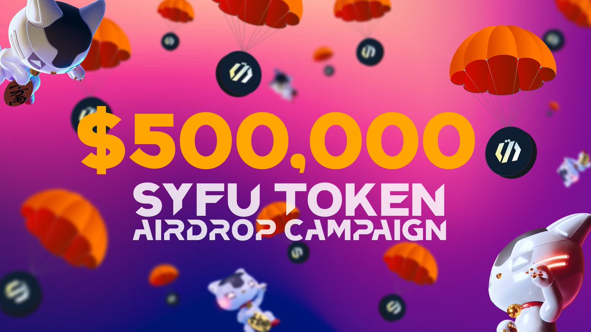 ／
🚀 #SyFu Airdrop Campaign アップデート！
💰 総額 50万ドル分のSyFuトークン
新タスク「EVT発掘」タスク公開🎉
＼

新タスク「EVT（Excavation Token）発掘」と「BINDタスク（回数追加）」を追加されました✨

⛏ 新タスク「 EVT発掘タスク」が登場！
-