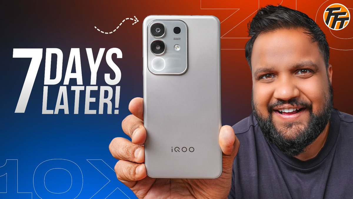 trakintechtamil's tweet photo. iQOO z10X One Week Later - இந்த Phone-னை கவனிக்க விட்டேன்!

Watch Here: https://t.co/o2eMaCFZs3

@r3dash 

#iQOOZ10x #iQOOZ10 https://t.co/9LsBuwK7jN