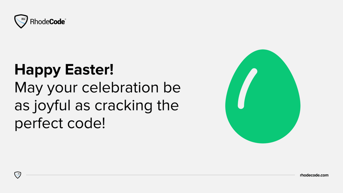 Egg-cellent ideas. Fresh code. Zero bugs (we hope). 🐣

This Easter, we’re celebrating fresh starts and the exciting projects we get to support every day. Wishing you a joyful celebration! ✨

#HappyEaster #Easter2025 #FreshStarts #TechCommunity #Innovation #IT #DigitalGrowth