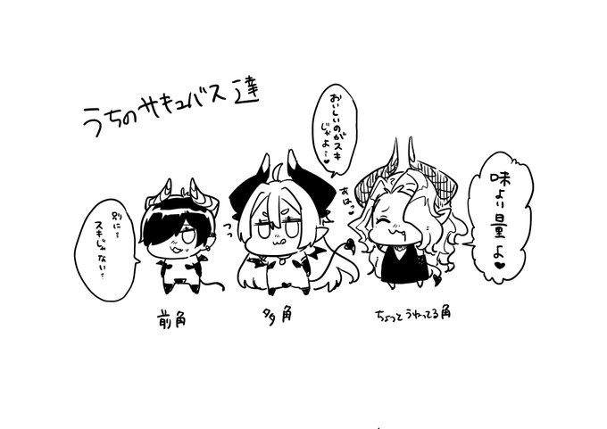 いままで描いたサキュバスちゃんたち 