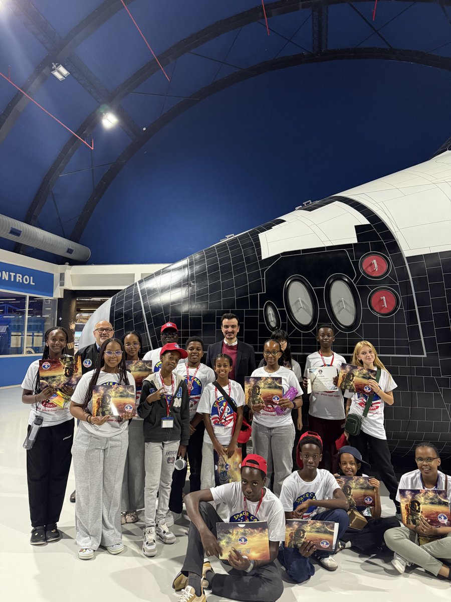 🚀 A group of future space explorers from Rwanda joined us at Space Camp Türkiye for a week of unforgettable STEM adventures!
They trained like astronauts, built a Mars colony, and visited ancient Ephesus. 🌍🌌
#SpaceCampTurkiyeTurns25 #STEMeducation #GlobalLearning