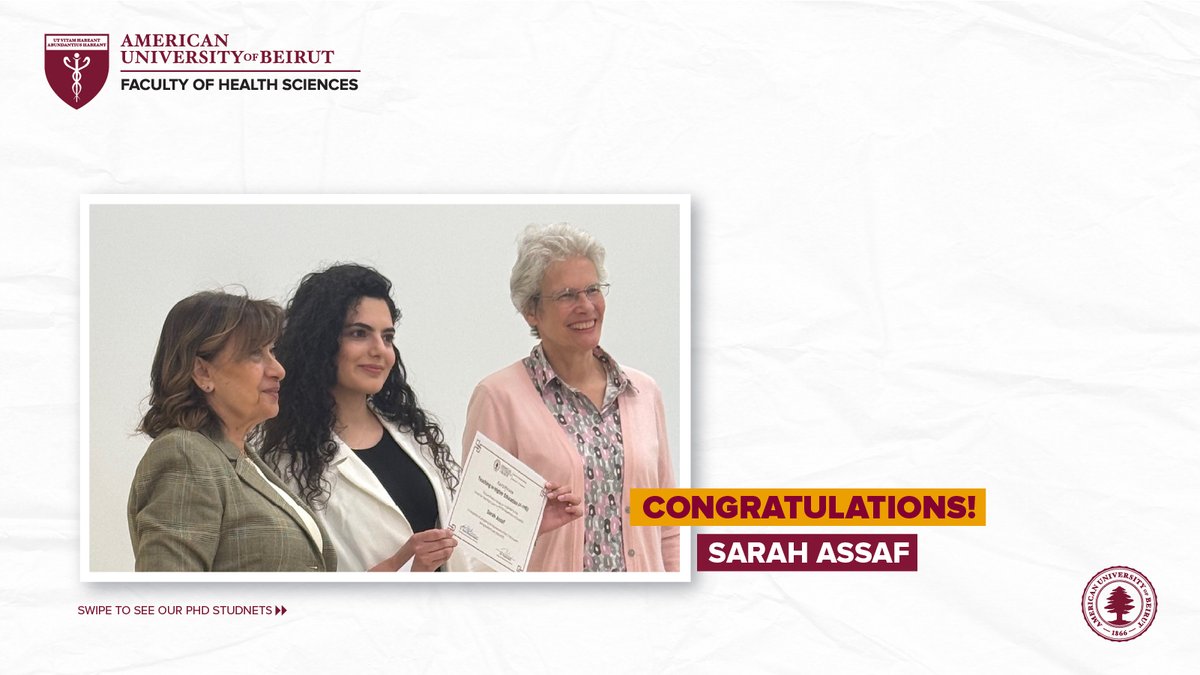 We look forward to seeing the impact they’ll make in higher education.
Know more about the Teaching in Higher Education (C-THE) program.
👉
aub.edu.lb/ctl/Pages/Cert…