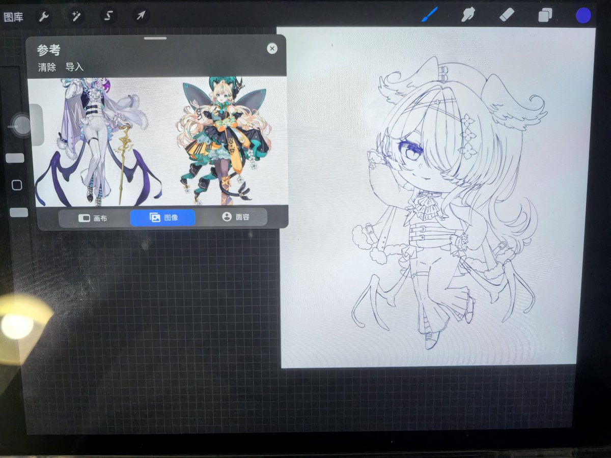 #絵リーラ #pendorART
perfume chibi