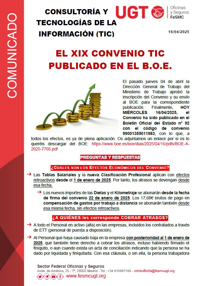 UGT TIC tweet media