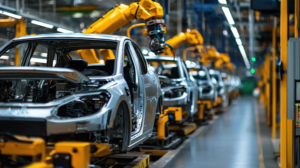 Schwacher Automobilmarkt setzt auf Impulse bei Auftragseingängen: Der Anteil batterieelektrischer Fahrzeuge in Höhe von 16,8 Prozent  reicht trotz positiver Impulse bei den Auftragseingängen noch nicht aus, um die CO2-Flottengrenzwerte zu erreichen.
vdik.de/2025/schwacher…