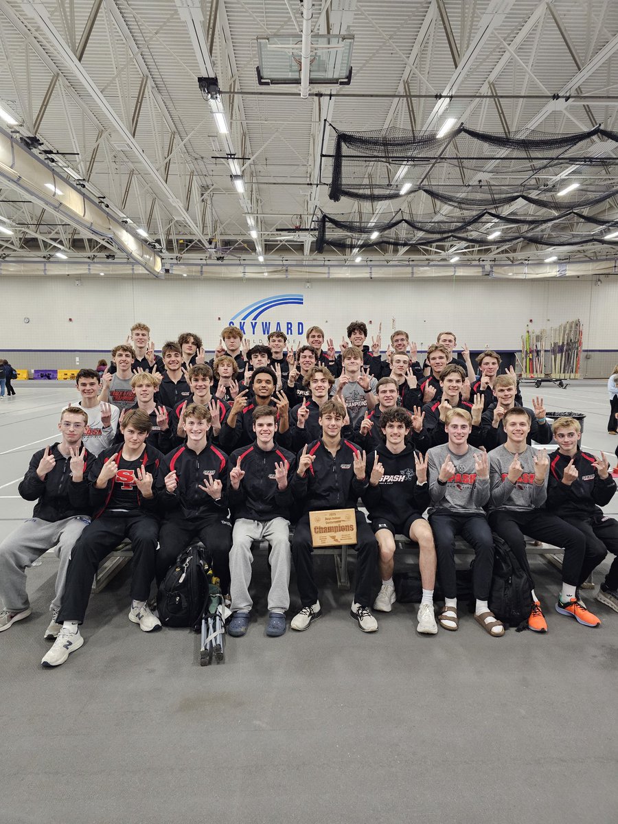 SPASH_TF's tweet photo. 13!!  13 Consecutive WVC Indoor Conference Championships!!  Absolutely incredible performance by this group tonight!!

On to Outdoor!! https://t.co/xwrL1v6tY5