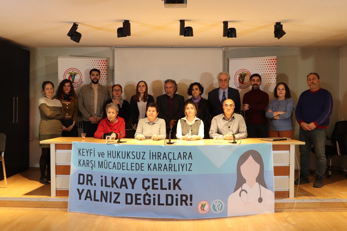 TTB ve TPD’den Ortak Açıklama:
“Hukuksuz Uygulamalar ile Eğitim Hakkı Engellenen Dr. İlkay Çelik’in Yanındayız”

👇
ttb.org.tr/675yku6
