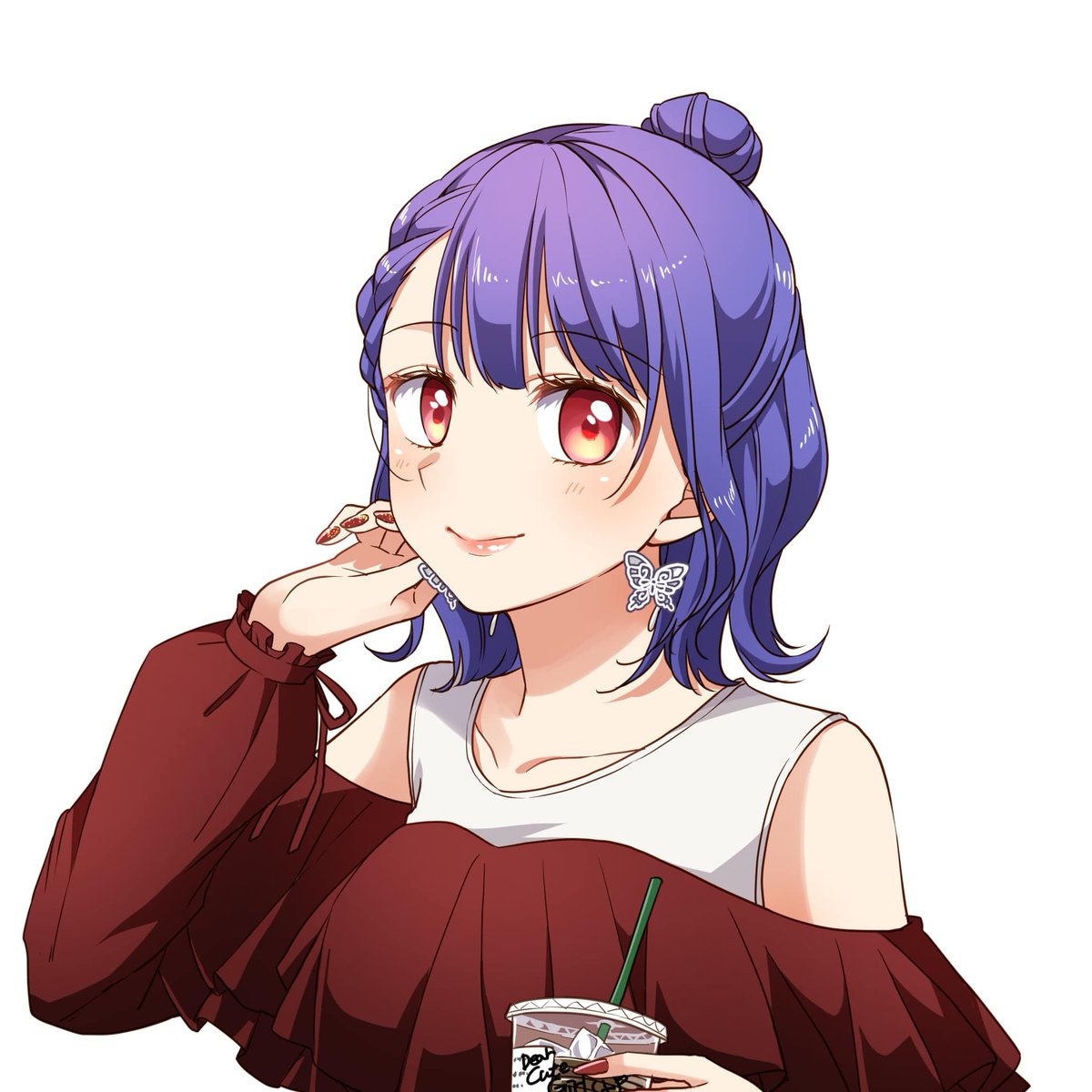 「 一日お疲れ様でしたスタッフS 」|ミヤクラ公式💛💙🩷🎧宮古6.27🌙月夢9.11のイラスト