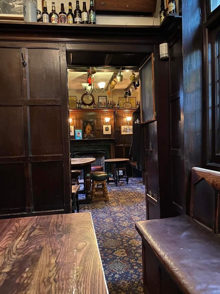 My favourite kind of pub is the kind that it's difficult to tell which century you're in.