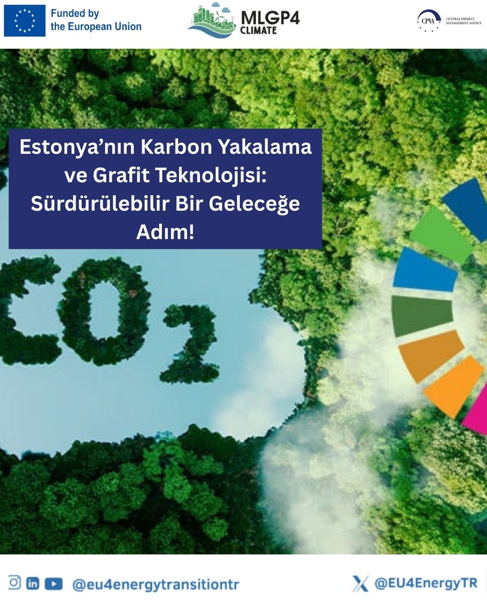 mlgp4climate's tweet image. 🟢 Estonya’nın Karbon Yakalama ve Grafit Teknolojisi: Sürdürülebilir Bir Geleceğe Adım!

#CarbonCapture #GraphiteProduction #ZeroEmissions #SustainableFuture #GreenTechnologies #Estonia #CPMA #GCoM #CoM #EU4ETTR #CPVA #KarbonYakalama #SıfırEmisyon #SürdürülebilirGelecek #Estonya