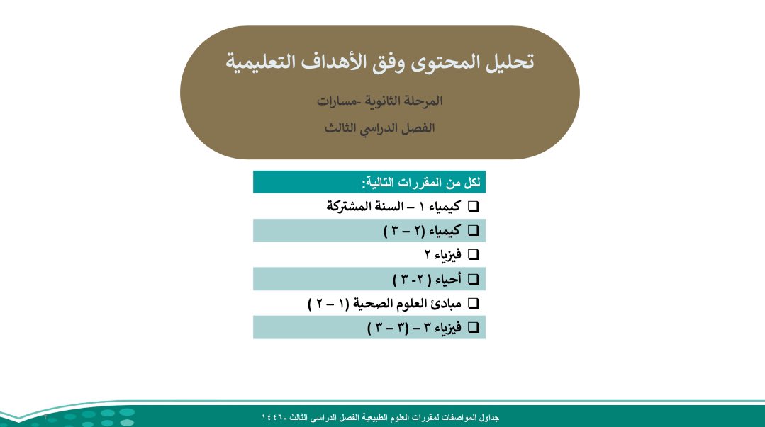 k_phys's tweet photo. 🔷 جداول مواصفات الاختبار النهائي
🔸 لجميع المواد للفصل الدراسي الثالث 1446هـ
♦️تجدونها على هذا الرابط🔻

https://t.co/ykEvxDFTJe https://t.co/d2yGh82gG5