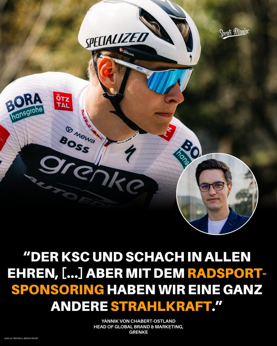 Vom lokalen #Sponsor zur globalen #Marke

♟ Schach, 🚴‍♂️ Radsport &amp; ⚽️ Fußball: #Sponsoring-Engagements, die auf den ersten Blick kaum unterschiedlicher sein könnten – und trotzdem perfekt zur Strategie von grenke passen! 

Alle Insights gibt's hier! 👇
sportsmaniac.de/492-x
