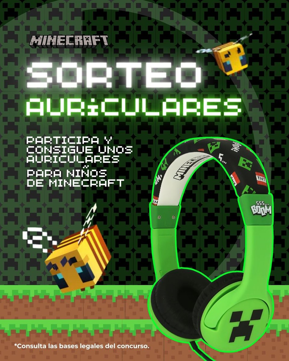 ocine_es's tweet image. ¡Consigue uno de estos 10 auriculares de #Minecraft!
Para participar:
🐦 ¡Síguenos! (@ocine_es)
🔁 RT
🗨 Menciona a tú team perfecto en Minecraft
📃 BBLL ➡ bit.ly/44tyNNX 
📅 Finaliza el 23/4 📅