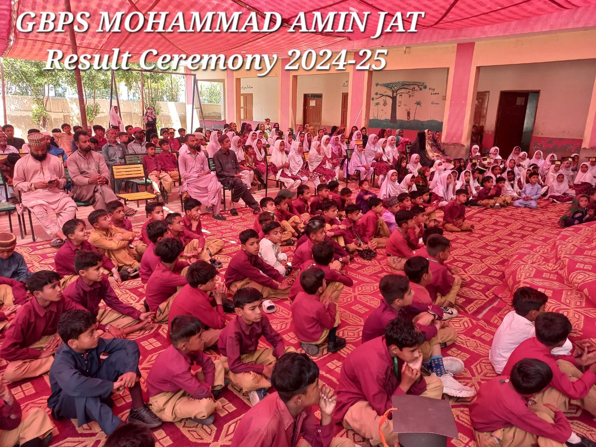 PffYouth's tweet photo. To celebrate their achievements, a ceremony was held at Government Primary School Mohammad Amin Jat, where all top-performing students were recognized and awarded. More than 250 students participated in the vibrant and colorful event.
During the ceremony, https://t.co/rTEatLvwQl