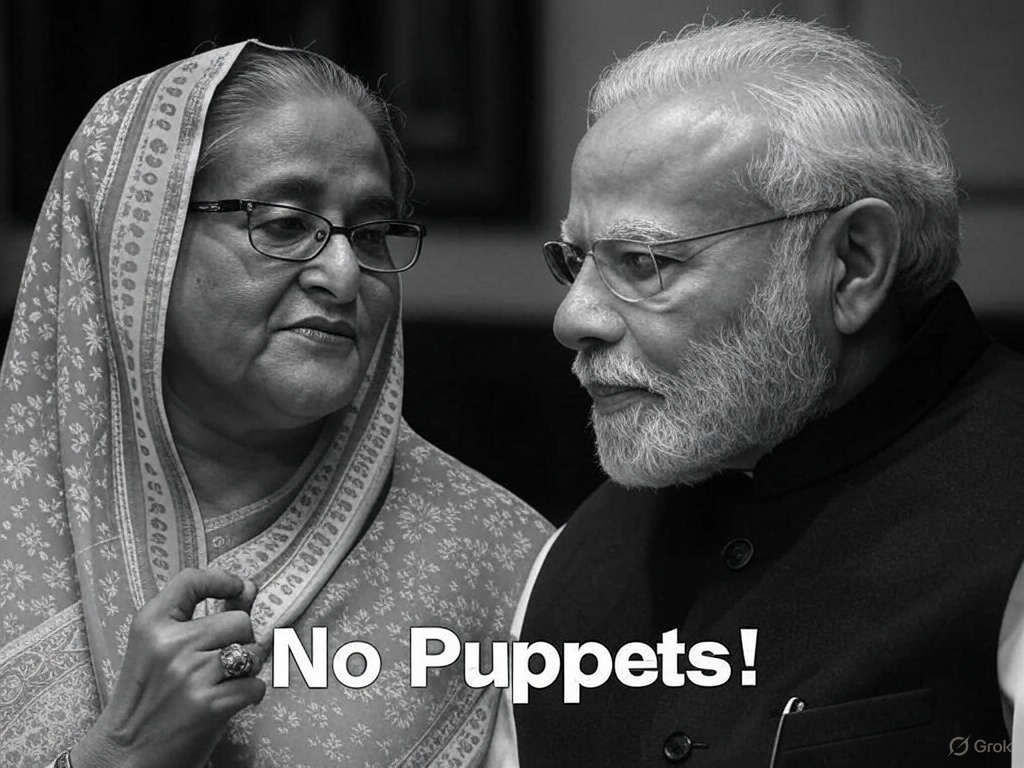 ABID8972's tweet photo. Yunus called out India’s interference, and now they shelter Hasina while we demand justice! No more puppets—BD will rise on its own terms. Modi, stop meddling in our democracy! #IndiaOut #NoMoreHasina #BangladeshRising #YunusSpeaksTruth https://t.co/iicGa0ZAK5