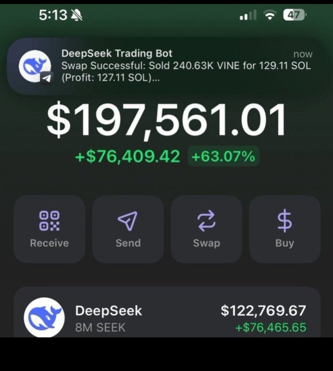 LEAKED: Secret DeepSeek prompts that literally turn your laptop into an ATM.

Most people are missing out on the GOLDRUSH.

So I built DeepSeek Mastery: 500+ prompts, 9

FREE for 24 hrs then deleted!

Simply, 1. RT 2. Like 3. Reply "DS" and Follow me and I'll send you a DM.