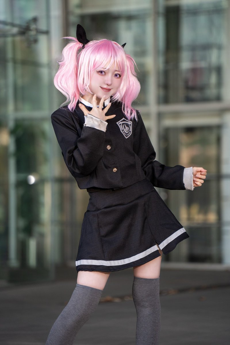 cosplay / コスプレ 学園アイドルマスター 極月学園 🌙 藍井撫子 photo