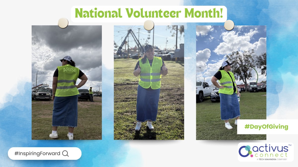 ActivusConnect's tweet photo. Betsy Pasos made her mark at the 🍓Florida Strawberry Festival 🍓 by ensuring a smooth parking experience for all. 

Discover how her efforts contributed to a joyful community event - https://t.co/cXLh7MJKZU

#InspiringForward #DayOfGving #GiveBack #NationalVolunteerMonth https://t.co/GajFeqDWpO