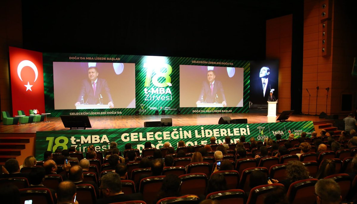 İstanbul İl Millî Eğitim Müdürlüğü (@istanbulilmem) on Twitter photo ✨️ Doğa Koleji tarafından "Dijital Dönüşüm ve Gelecek 5.0" temasıyla düzenlenen "18. t- MBA Zirvesi" Millî Eğitim Müdürümüz Murat Mücahit Yentür'ün katılımıyla İstanbul Lütfi Kırdar Uluslararası Kongre ve Sergi Sarayı'nda gerçekleştirdi.
<a href="/tcmeb/">Millî Eğitim Bakanlığı</a> <a href="/Yusuf__Tekin/">Yusuf Tekin</a>
<a href="/MucahitYentur/">Murat Mücahit Yentür</a> ✨️ Doğa Koleji tarafından "Dijital Dönüşüm ve Gelecek 5.0" temasıyla düzenlenen "18. t- MBA Zirvesi" Millî Eğitim Müdürümüz Murat Mücahit Yentür'ün katılımıyla İstanbul Lütfi Kırdar Uluslararası Kongre ve Sergi Sarayı'nda gerçekleştirdi.
<a href="/tcmeb/">Millî Eğitim Bakanlığı</a> <a href="/Yusuf__Tekin/">Yusuf Tekin</a>
<a href="/MucahitYentur/">Murat Mücahit Yentür</a>