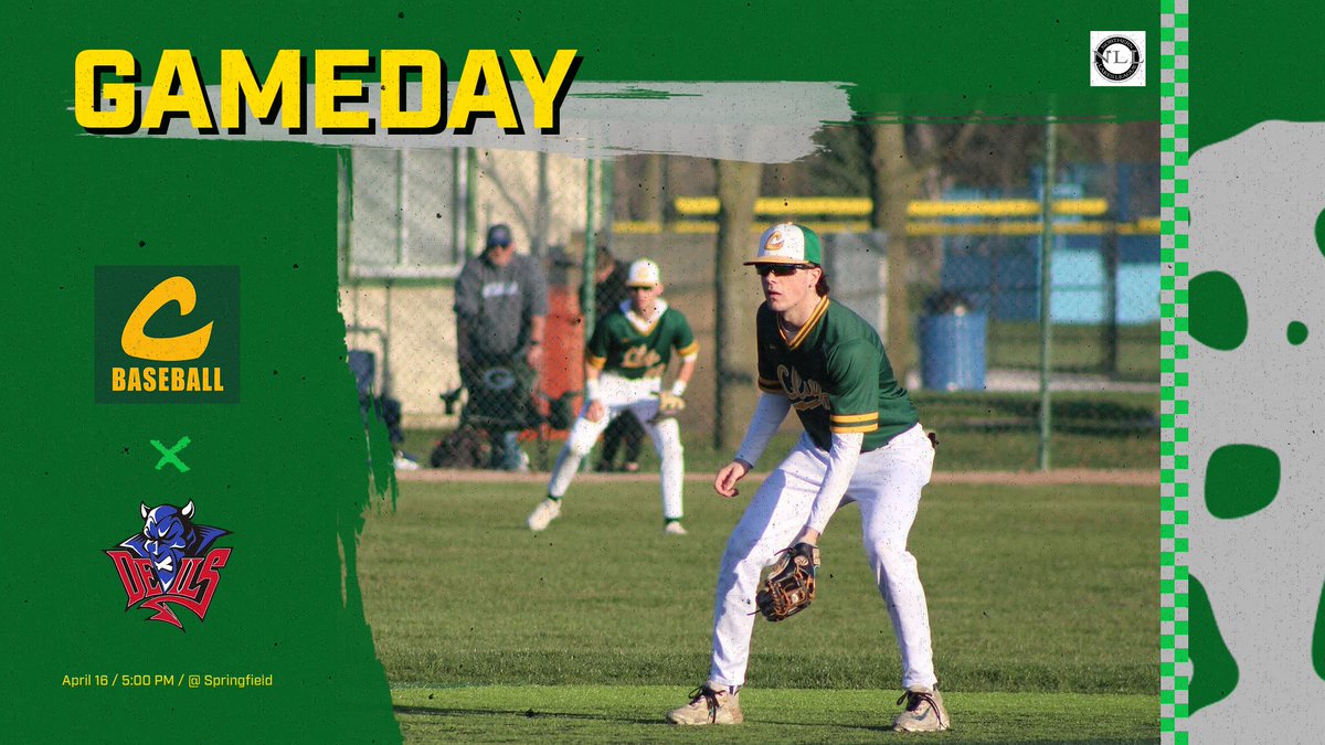 Clay Varsity Baseball travels to Springfield today for game 2 of the series. First pitch at 5:00. Go Eagles!