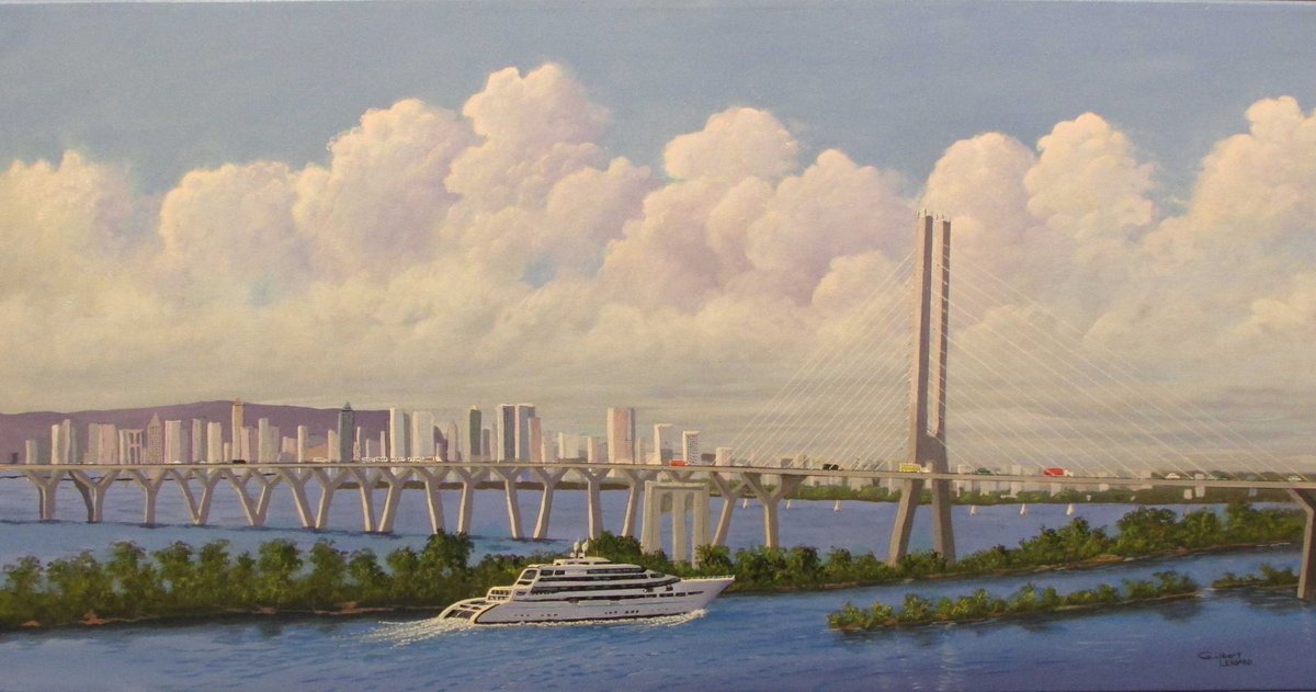 mardenartG's tweet photo. We are proud to present our new painting, “Dreamboat Going Under Champlain Montreal”.
Nous sommes fiers de présenter notre nouveau tableau, “Dreamboat Going Under Champlain Montreal”.
#GilbertLessard #canadianart #pontChamplain #Champlainbridge #art https://t.co/kVcWb6qJwB