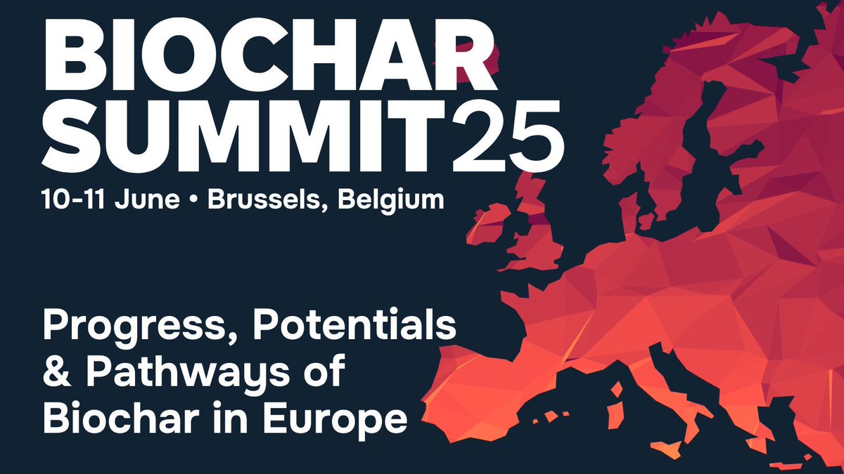 The Biochar Summit is Europe's platform dedicated to the latest innovations &amp; insights in the field of biochar. 

More information here :  biochar-summit.eu
