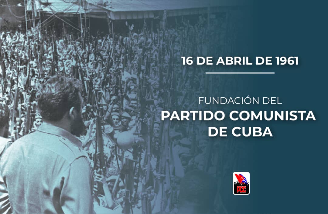 Con #HonorHolguinero felicitamos a todos los cuadros, trabajadores y militantes de nuestro glorioso Partido Comunista de #Cuba <a href="/PartidoPCC/">Partido Comunista de Cuba</a> en el 64 Aniversario de su fundación. ¡Venceremos!
#HolguínSí