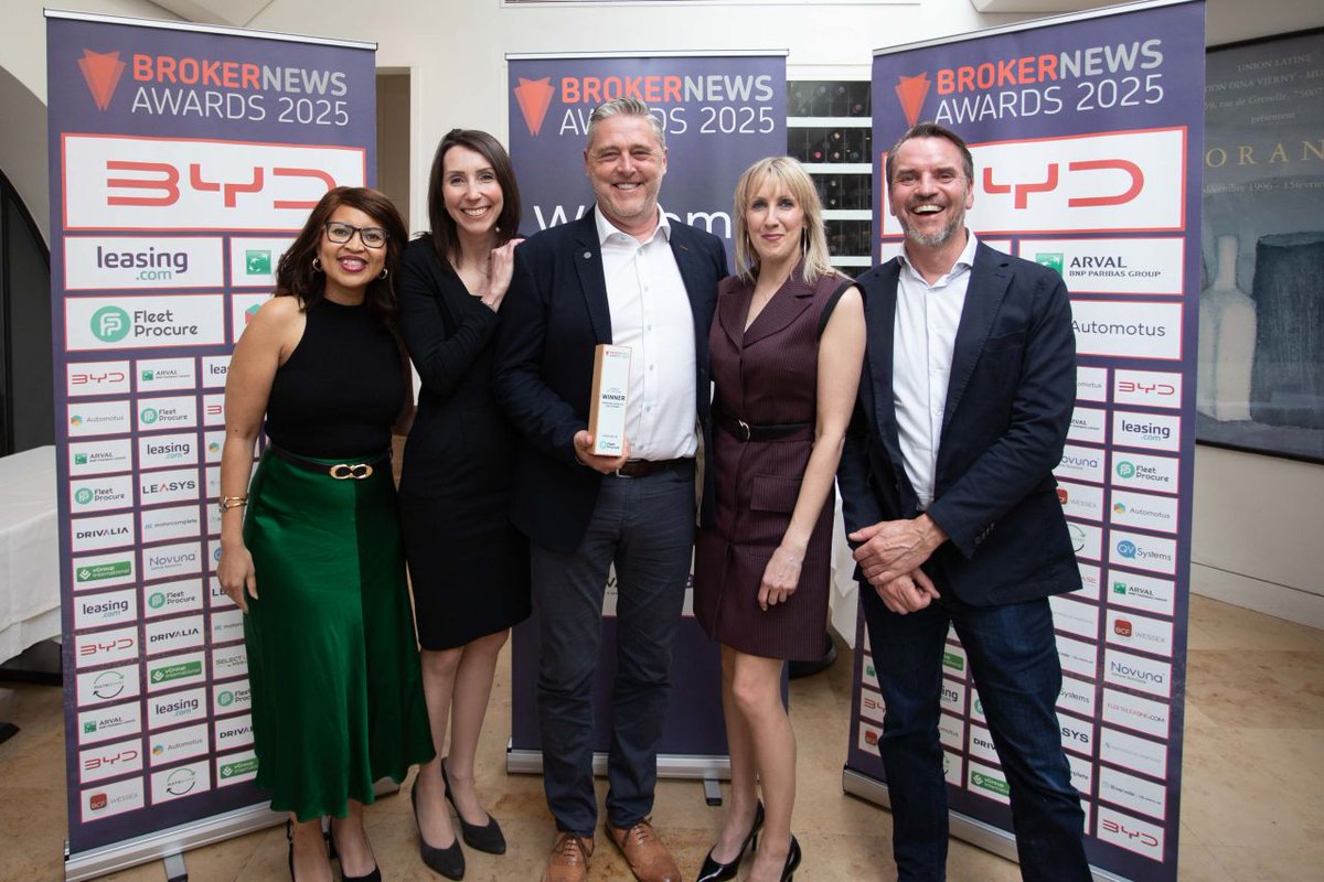 Novuna (@_novuna) on Twitter photo Funder of the Year 2025 🏆
We’re proud to announce that <a href="/Novuna_Vehicles/">Novuna Vehicle Solutions</a> was named 'Funder of the Year' at the 2025 Broker News Awards which celebrate excellence across the leasing broker industry.
Thank you to everyone who voted for us — we couldn’t have done it without you 💜 Funder of the Year 2025 🏆
We’re proud to announce that <a href="/Novuna_Vehicles/">Novuna Vehicle Solutions</a> was named 'Funder of the Year' at the 2025 Broker News Awards which celebrate excellence across the leasing broker industry.
Thank you to everyone who voted for us — we couldn’t have done it without you 💜