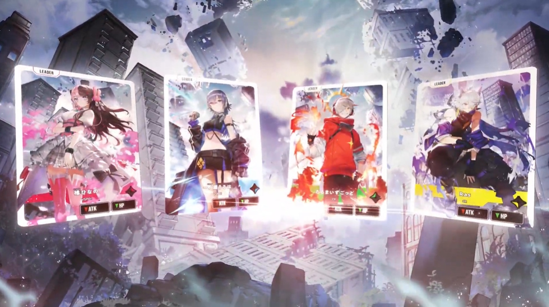 VTuber、ストリーマー、esports選手らが題材の新作TCG『Xross Stars