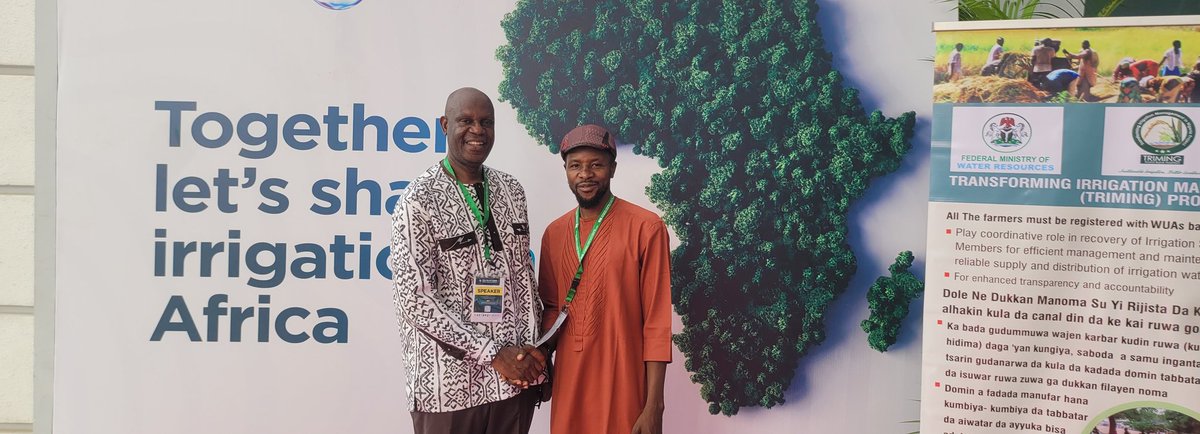abdoolable's tweet photo. @ICID_YPeF @icidorg
I'm attending the 6th African Regional Conference on Irrigation and Drainage, ongoing at Abuja Nigeria 14th - 18th April 2025. https://t.co/x6I0YEUH2I