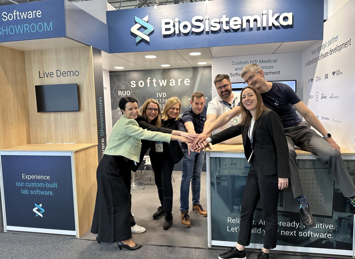 BioSistemika's tweet image. That's a wrap for ESCMID Global 2025!
Missed the chance to connect with us or want to continue the conversation? Reach out to us at team@biosistemika.com or send us a message.
#BioSistemika #LabSoftware #ESCMIDGlobal #ESCMID2025
