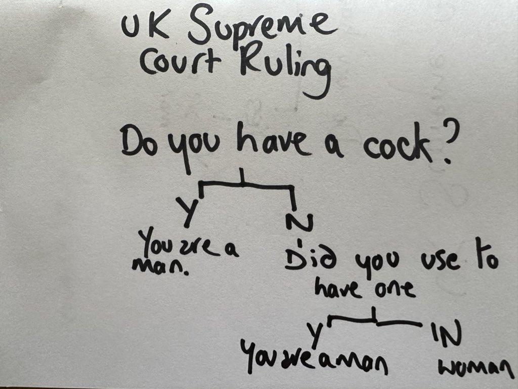 KTHopkins's tweet photo. U.K. Supreme Court ruling. Summary judgement 

It ain’t hard is it? https://t.co/VVVYTeHVT9