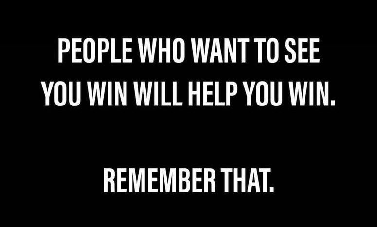 Surround yourself with people who push you to be the best you can be.