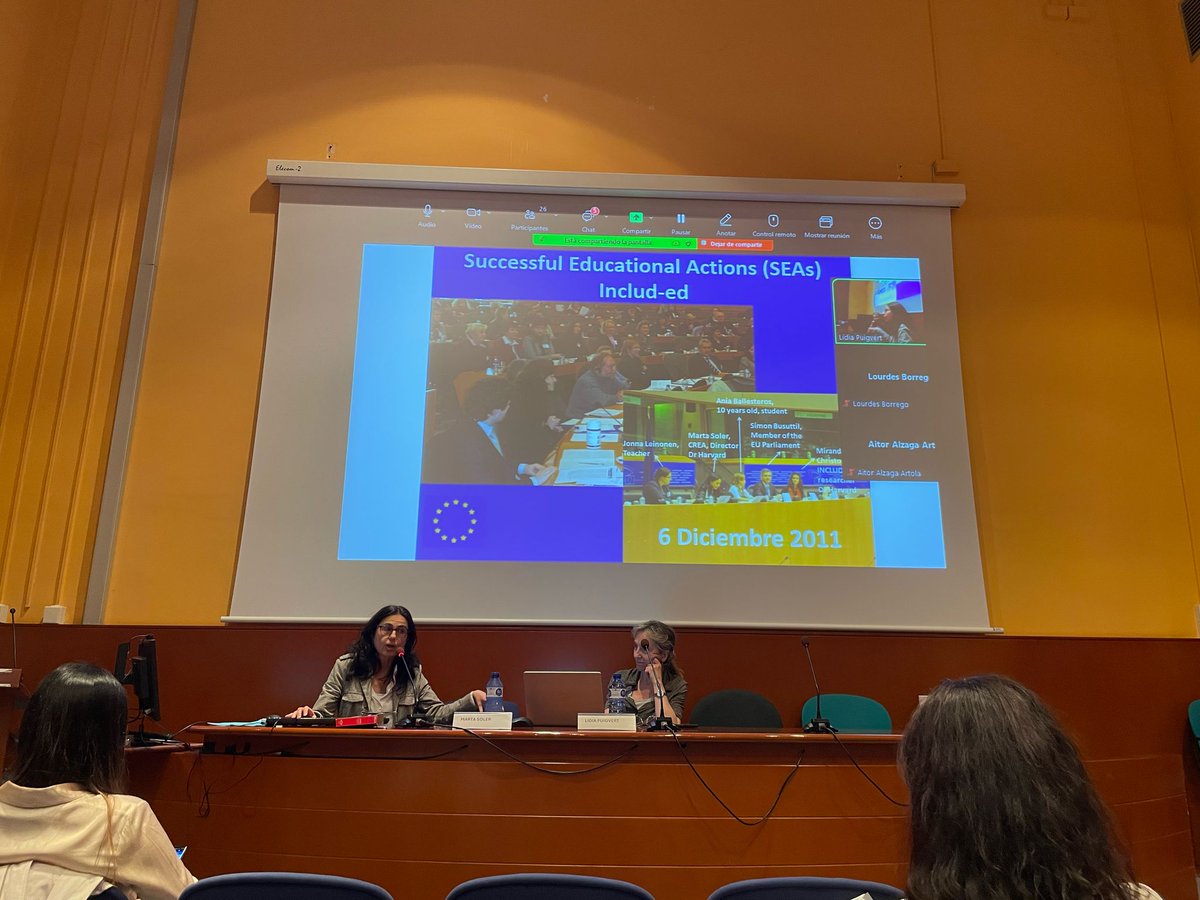 REVERS-ED (@revers_ed) on Twitter photo Our KMC Coordinator <a href="/MartaSolerUB/">MartaSoler</a> was invited to provide the keynote speech at the <a href="/teachxevidence/">TeachXEvidence</a> final conference "From REVERS-ED we are analyzing longitudinal trajectories of students from vulnerable contexts who have achieved educational success thanks to Successful Actions" Our KMC Coordinator <a href="/MartaSolerUB/">MartaSoler</a> was invited to provide the keynote speech at the <a href="/teachxevidence/">TeachXEvidence</a> final conference "From REVERS-ED we are analyzing longitudinal trajectories of students from vulnerable contexts who have achieved educational success thanks to Successful Actions"