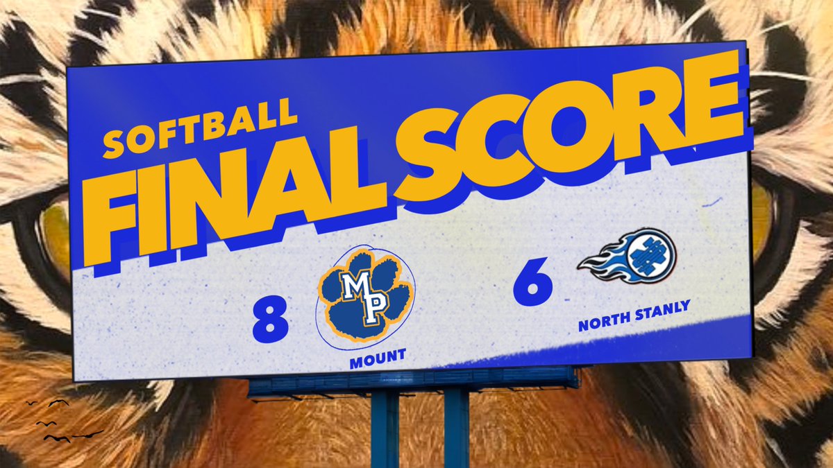 CONGRATS TO SOFTBALL ON THEIR EXTRA INNING WIN VS. NORTH STANLY LAST NIGHT! #OURTOWNOURTEAM