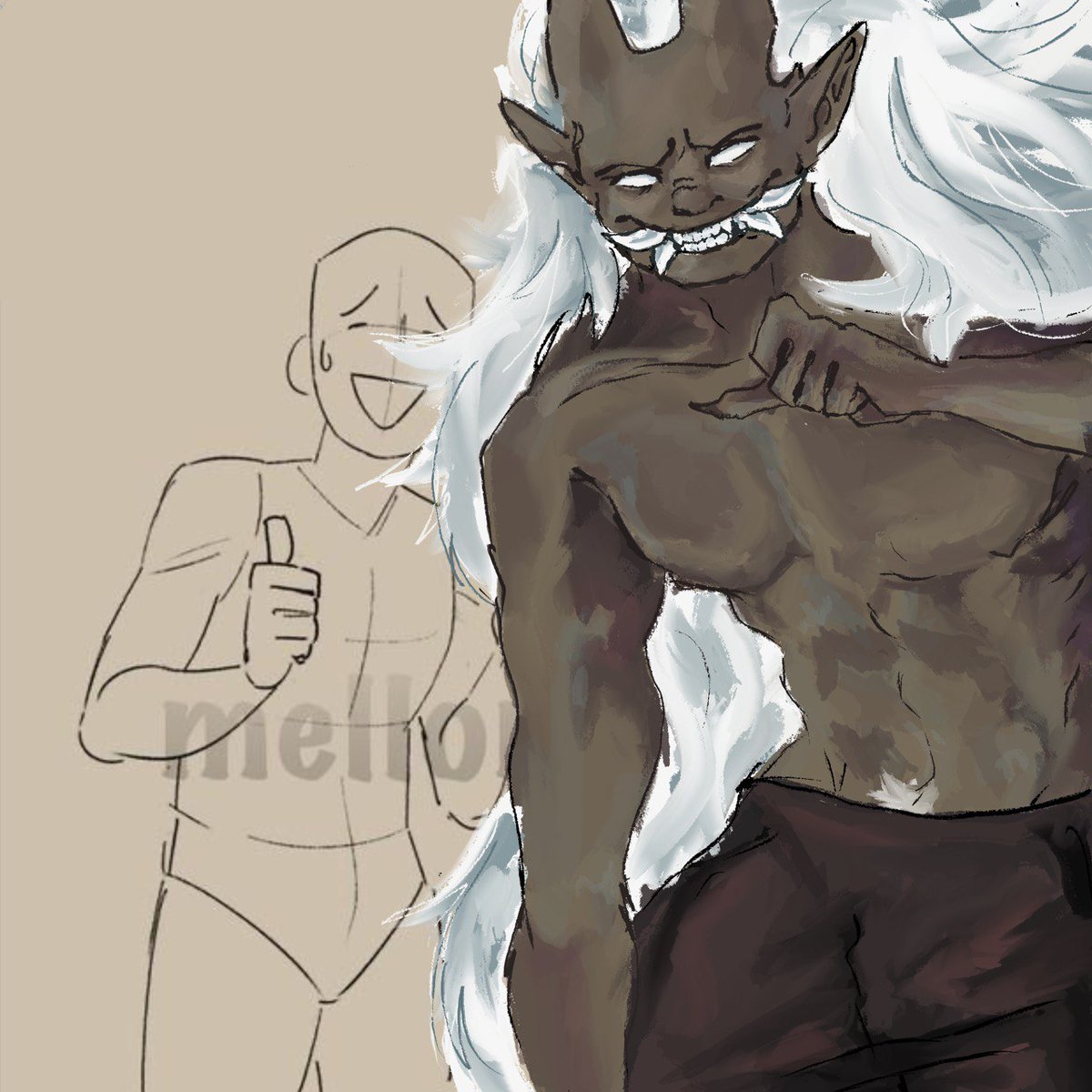 morko_polo's tweet photo. Finish drawing this art with me, tag me or write me in PM
#myart #myoc #oc #callab #demon #youoc https://t.co/N0i6MrbJWi