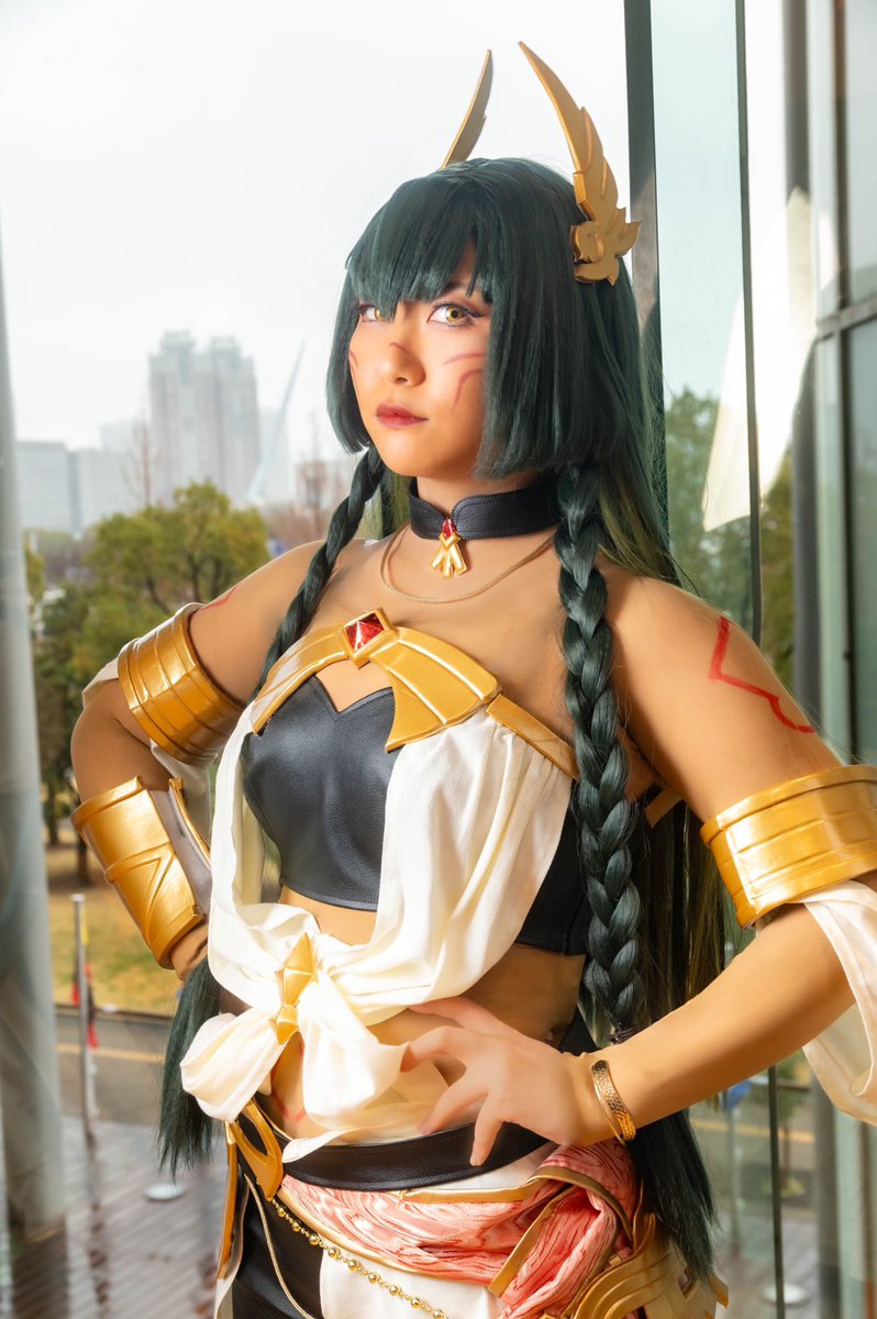 bashikosama002's tweet photo. 【コスプレ】
GRANBLUE FANTASY
ホルス
撮影:ノアさん(@s_noarl )
数日後無事に水着ホルス引きました👏
#蒼空コス博
#BASHICOS https://t.co/o8dGnWq3s1