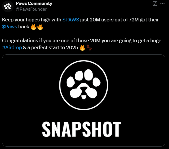 STHindicator's tweet photo. $PAWS. Heavy dust 🤣🤣🤣 https://t.co/K5NvU5WllB