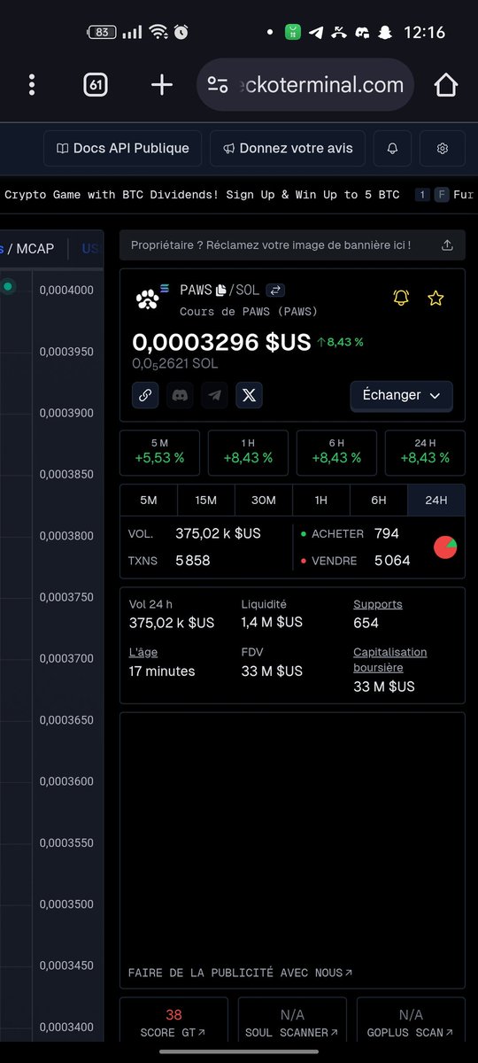SPXSAMINFT's tweet image. Yes, the community was defrauded with a market value of 32 million πππ After all this waiting, damn you
ππππ#PAWS