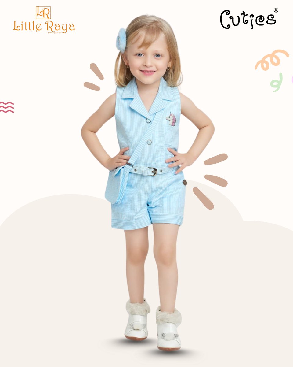 cutiesgirlswear's tweet image. She’s got the sass, we’ve got the style.💖
#CutiesCollection #WesternWearForGirls #MiniStyleIcon #CutiesFashion #GirlsWearGoals #LittleFashionista #TrendyTots