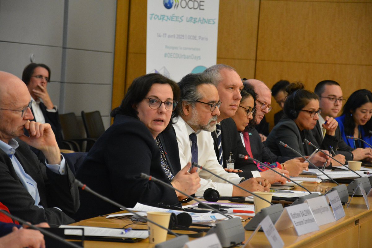 Housing Europe (@housingeurope) on Twitter photo This week, <a href="/emmacosse/">Emmanuelle Cosse</a>—President of <a href="/UnionHlm/">UnionHlm</a> & former French Housing Minister—represented <a href="/HousingEurope/">Housing Europe</a> at <a href="/OCDE_fr/">OCDE</a> Urban Days.
She showed that social, public & co-op housing is key to EU decarbonisation & stronger national housing systems, and gave insights on France’s model. This week, <a href="/emmacosse/">Emmanuelle Cosse</a>—President of <a href="/UnionHlm/">UnionHlm</a> & former French Housing Minister—represented <a href="/HousingEurope/">Housing Europe</a> at <a href="/OCDE_fr/">OCDE</a> Urban Days.
She showed that social, public & co-op housing is key to EU decarbonisation & stronger national housing systems, and gave insights on France’s model.