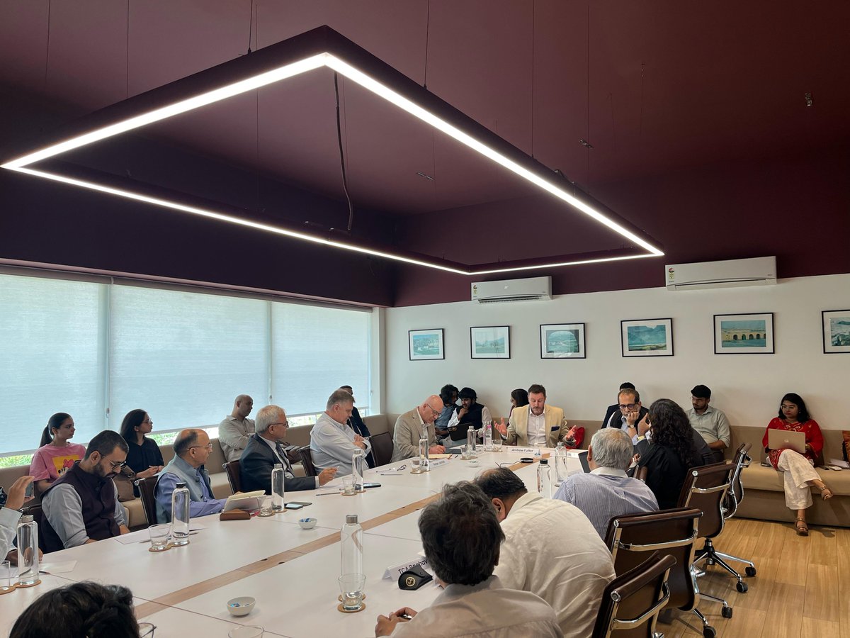 CSDR (@csdr_india) on Twitter photo Engaging discussion today at CSDR on "Navigating the Challenges of the Third Nuclear Age"
<a href="/rakeshnms/">Rakesh Sood</a> <a href="/WheelerICCS/">Nicholas Wheeler</a> <a href="/andrewfutter/">Andrew Futter</a> <a href="/HappymonJacob/">Happymon Jacob</a> <a href="/Shivanisingh943/">Shivani Singh</a> <a href="/tca_raghavan/">Tca Raghavan</a> & other experts explored the escalating nuclear risks in a multi-polar world, the impact of ongoing Engaging discussion today at CSDR on "Navigating the Challenges of the Third Nuclear Age"
<a href="/rakeshnms/">Rakesh Sood</a> <a href="/WheelerICCS/">Nicholas Wheeler</a> <a href="/andrewfutter/">Andrew Futter</a> <a href="/HappymonJacob/">Happymon Jacob</a> <a href="/Shivanisingh943/">Shivani Singh</a> <a href="/tca_raghavan/">Tca Raghavan</a> & other experts explored the escalating nuclear risks in a multi-polar world, the impact of ongoing