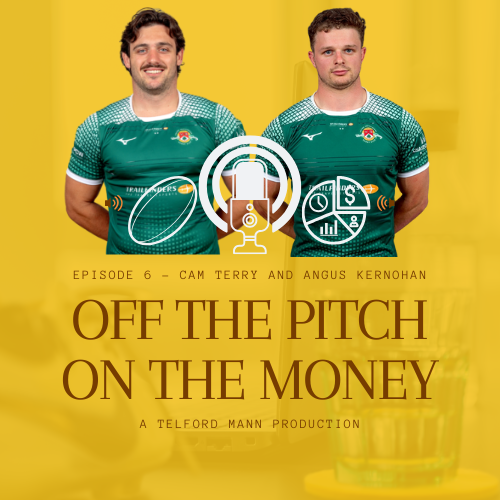 Titan_PI's tweet photo. Episode 6 sees our newest member of the Elite Sports Division, Ealing's Cam Terry, and teammate Angus Kernohan join us for a chat.

We speak about all things Championship Rugby, their journeys in rugby and finance, as well as looking towards their next chapters.

Available now! https://t.co/5GikLaHYXL