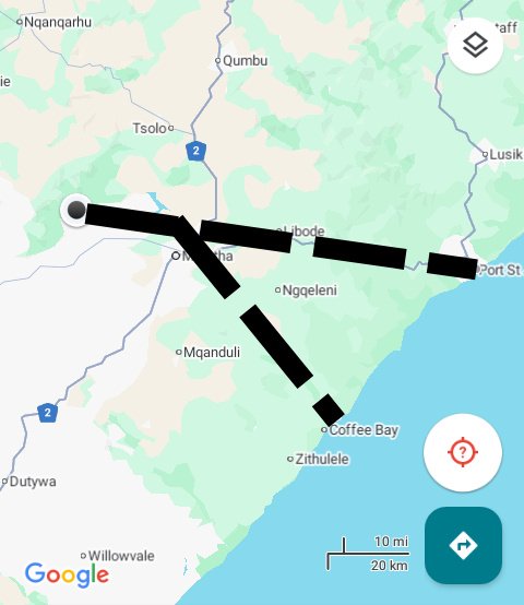 Mnu_Mpofana's tweet photo. When Xhosa &amp; Zulu land claims are dealt with, a mysterious land opens up which has Ngqeleni as it's biggest town. Who's land is this? I suspect this is Mpondoland, not Port Shepstone, Lusikisiki or Port St. John's as Bartle Frere thought - afraid Ngunis would reach Cape Town. https://t.co/IRN8yC8Rir