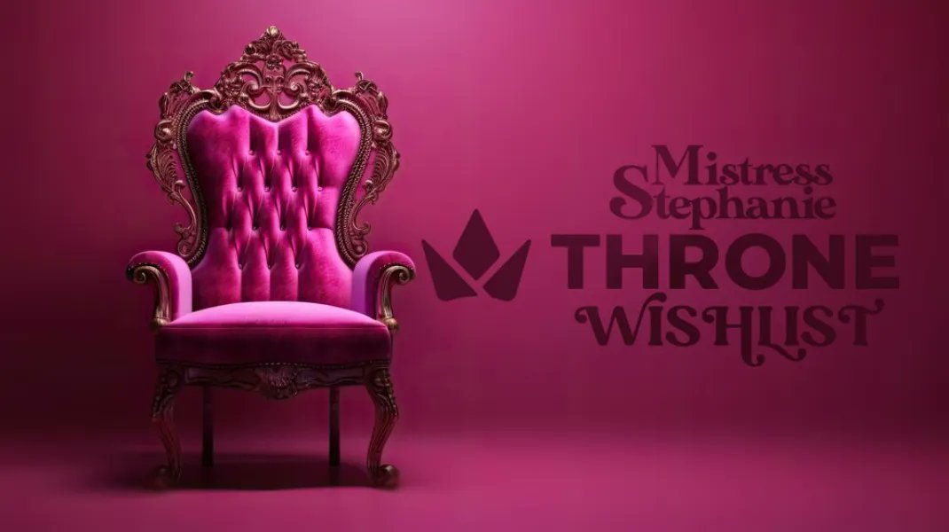 Be a good boy and SPOIL me... I'll make it easy for you, here's my Throne Wishlist!  throne.com/mistressstepha…