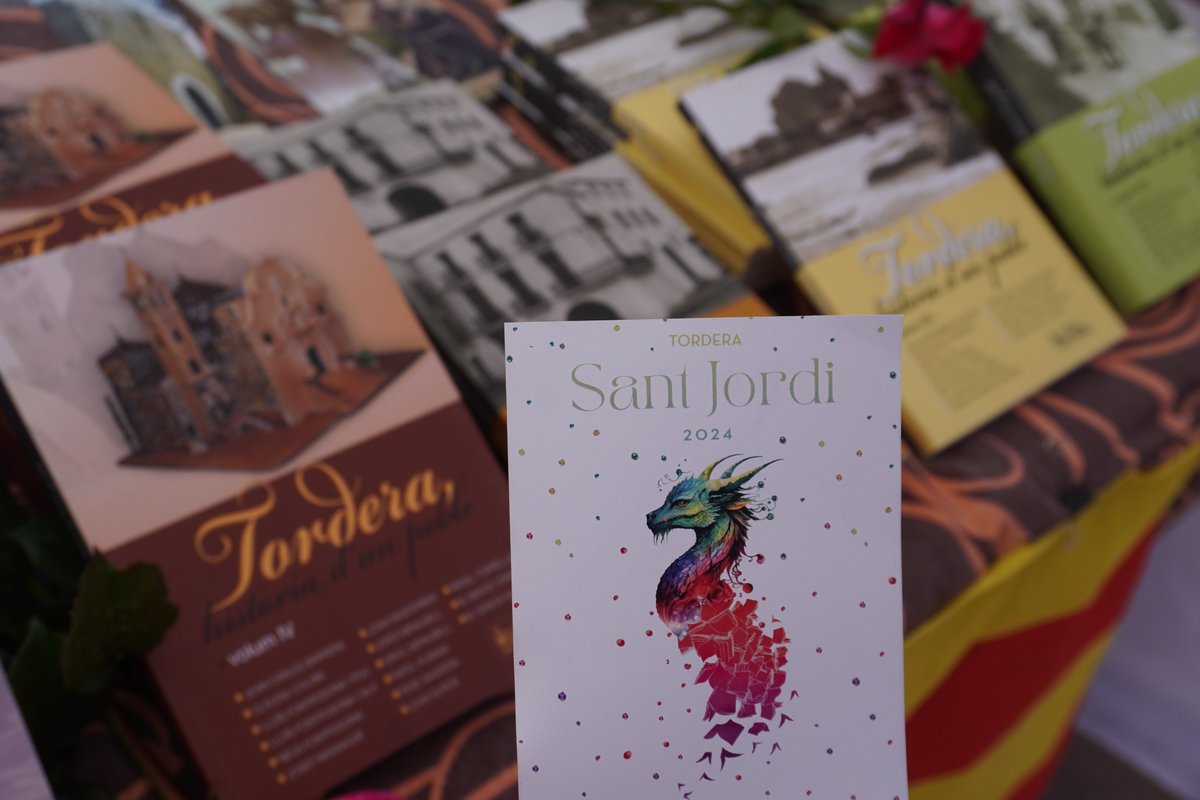 Aj_Tordera's tweet photo. 🌹Sant Jordi omplirà Tordera de roses i literarura!

🔗Consulta la programació de la Fira de Sant jordi 2025 a: https://t.co/N49b0frmDi

#SantJordiTordera25 #SantJordi #TorderaSomriu https://t.co/tGak9VG6HH