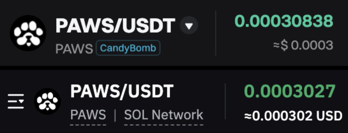 $PAWS just got listed on #Bybit and #Bitget...

Bybit listing price – $0.0003
Bitget listing price – $0.0003

GUYS, ARE YOU OKAY??? 😵‍💫💀

The price is insanely low 😭📉