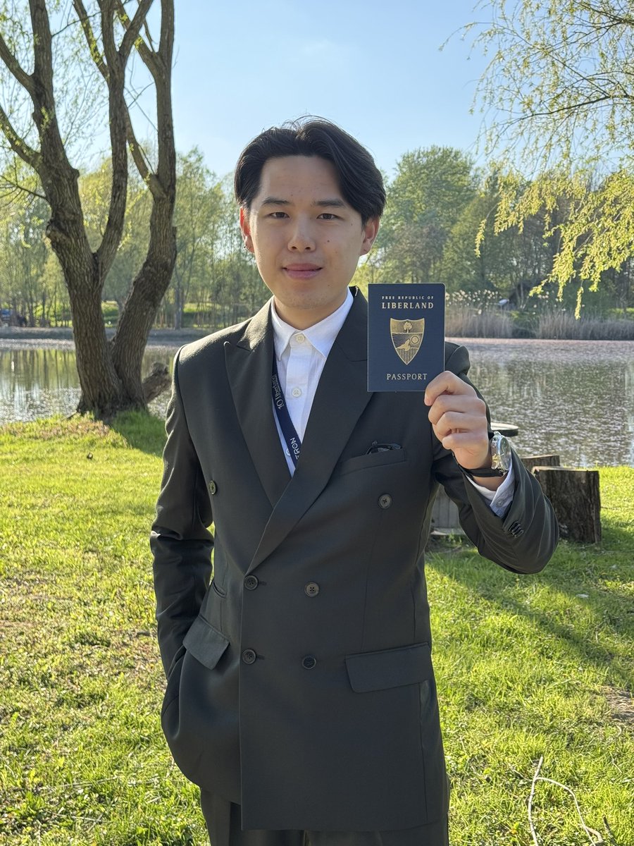 I just got the best passport in the world!
Thank you <a href="/Liberland_org/">Liberland</a> 

No mandatory taxes, no government restrictions, blockchain based economy