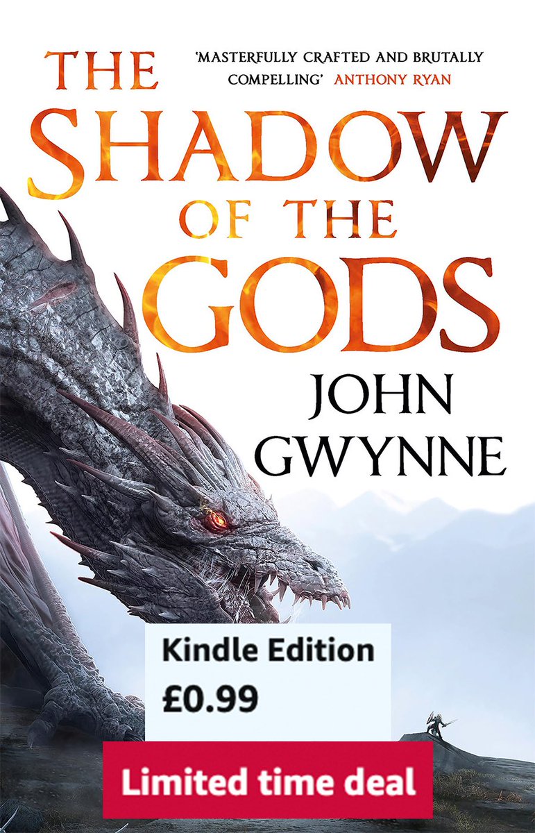 JohnGwynne_'s tweet image. Shadow of the Gods is currently on a Kindle deal for £0.99 for those who want to dive into the land of The Bloodsworn ⚔️ 🐺 🐉. 

amzn.to/3Eqng7C