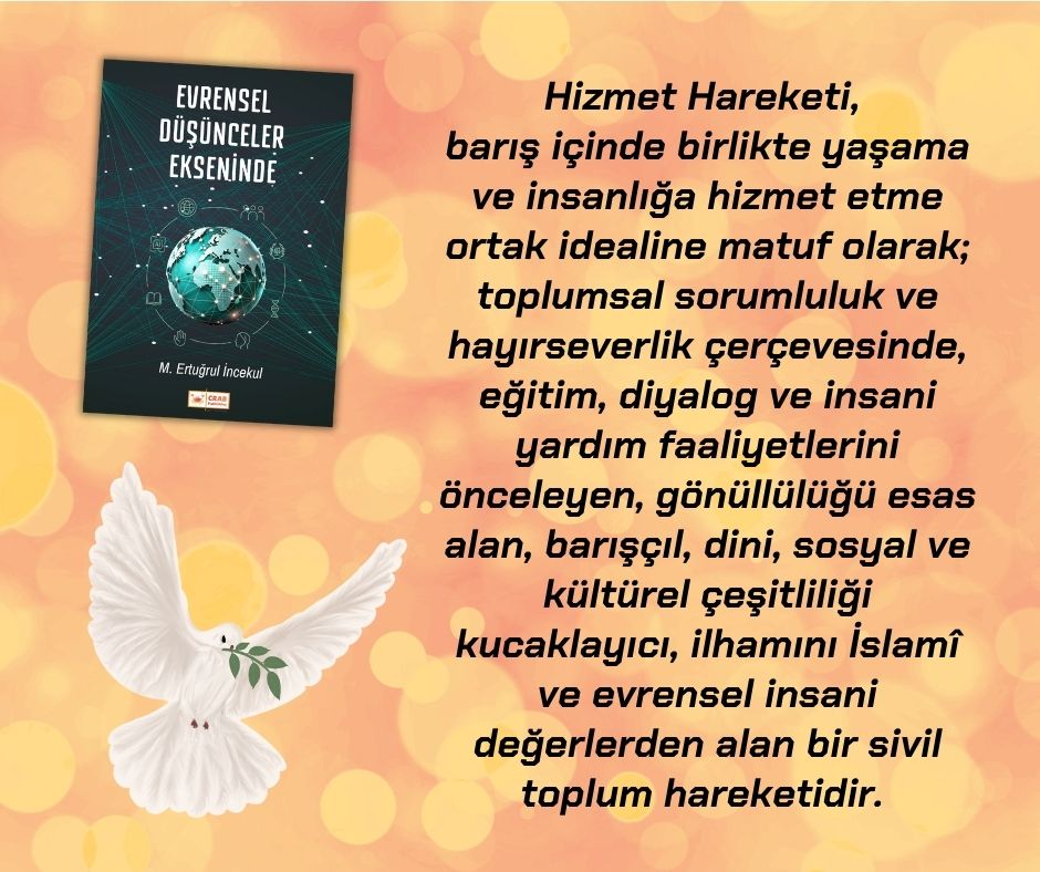 EVRENSEL DÜŞÜNCELER EKSENİNDE
M. Ertuğrul İncekul / <a href="/e_incekul/">Ertuğrul İncekul</a>
Sayın <a href="/AyhanTekines/">Ayhan Tekines</a> takdimiyle...

Bu kitap, insanın anlamındaki arayışından medeniyet tasavvuruna; teknolojiden ahlâka, siyasetten bireysel sorumluluğa uzanan evrensel bir düşünce yürüyüşüdür.

Satın almak için...